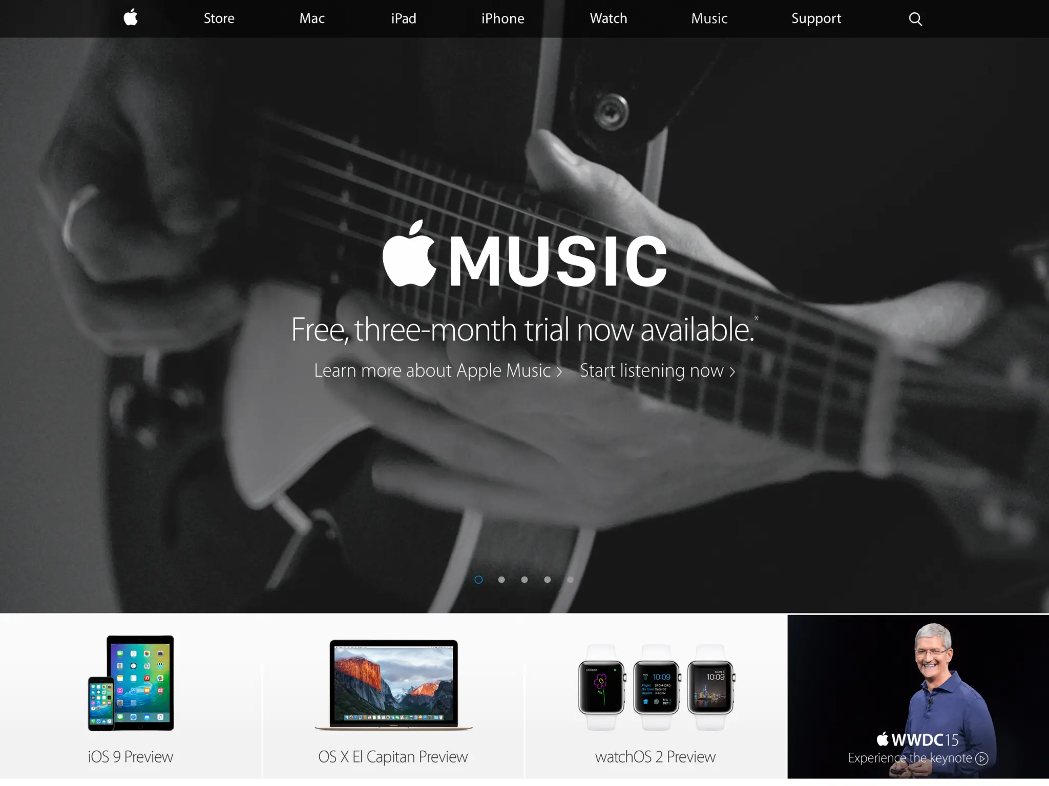 apple.com on 1