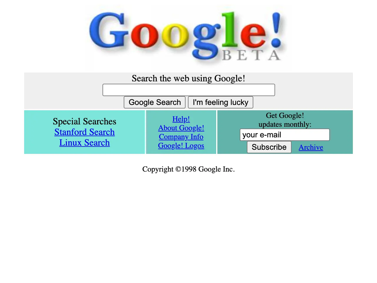 google.com on 2