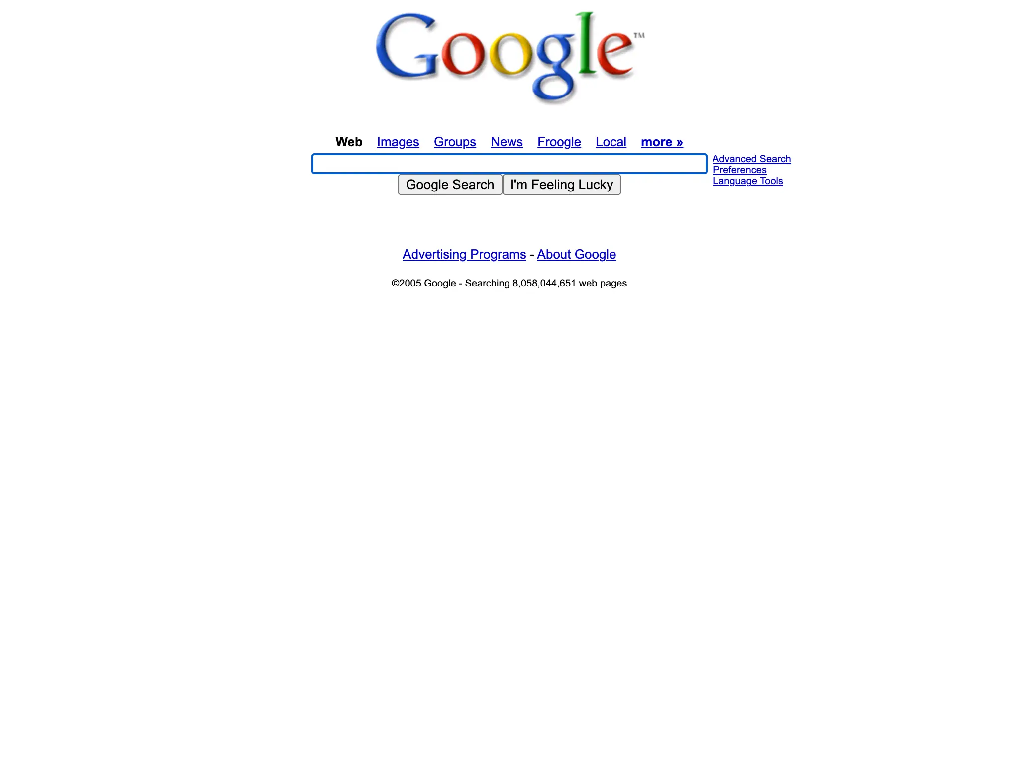 google.com on 1