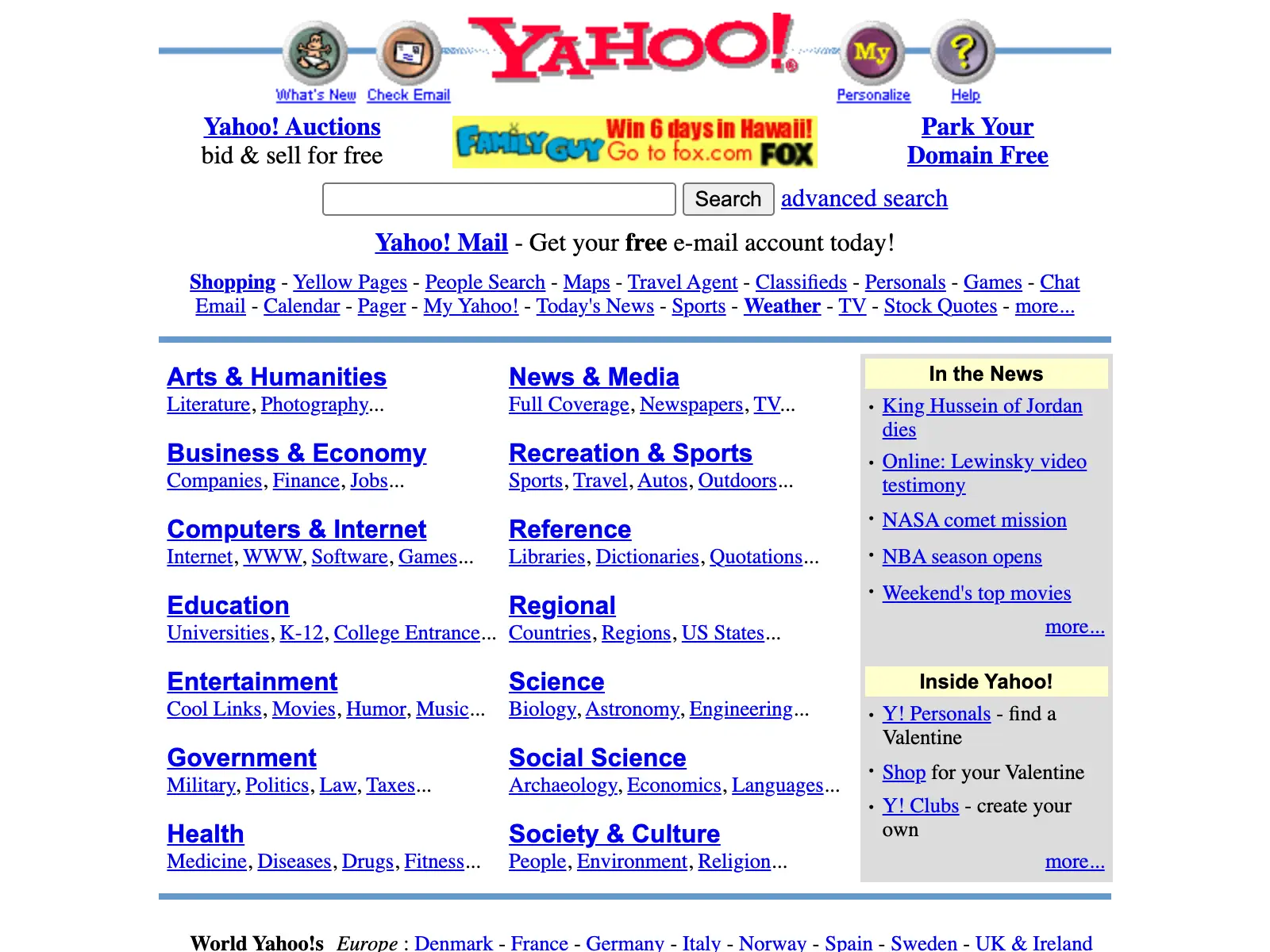 yahoo.com on 8