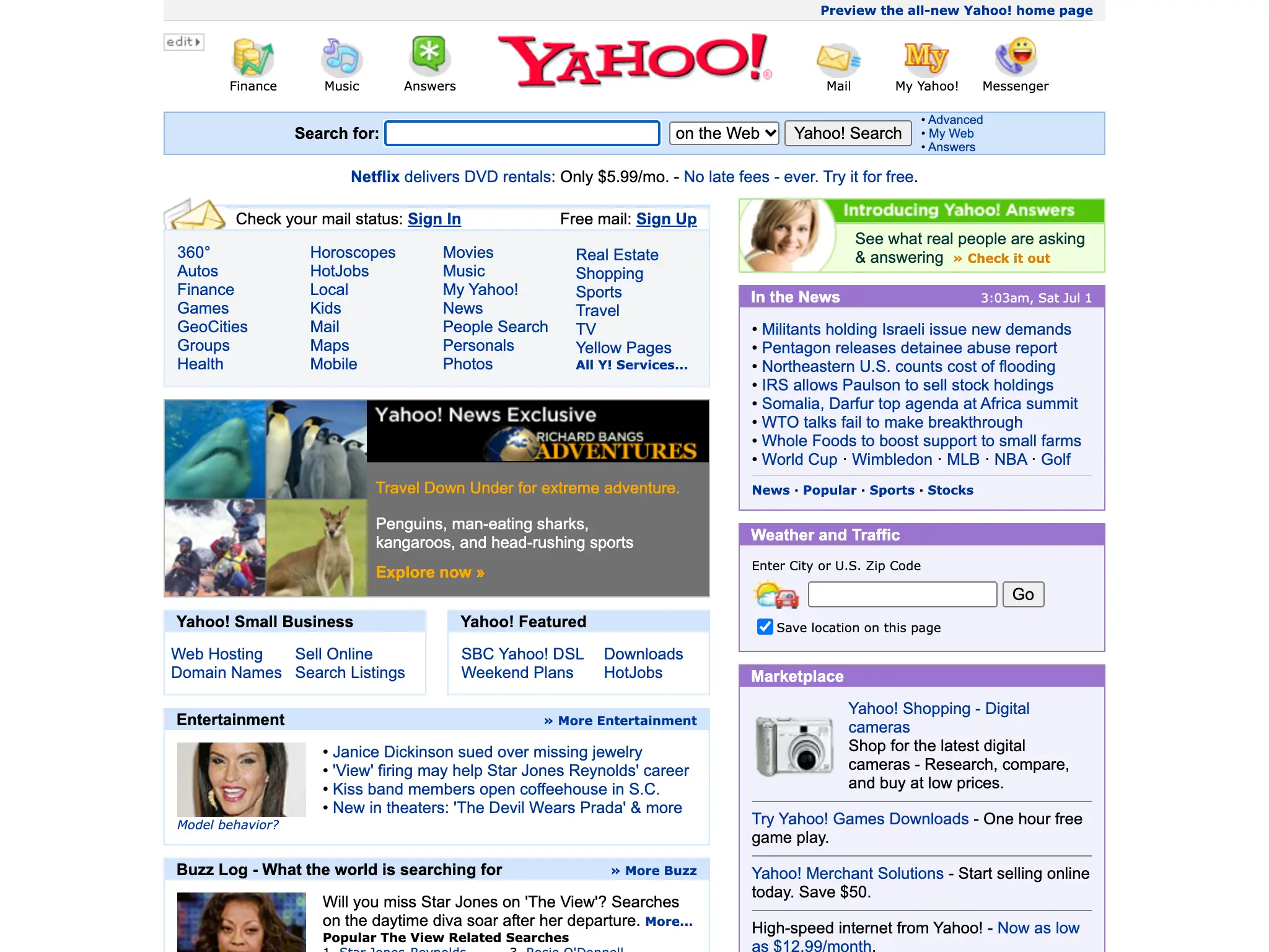 yahoo.com on 1