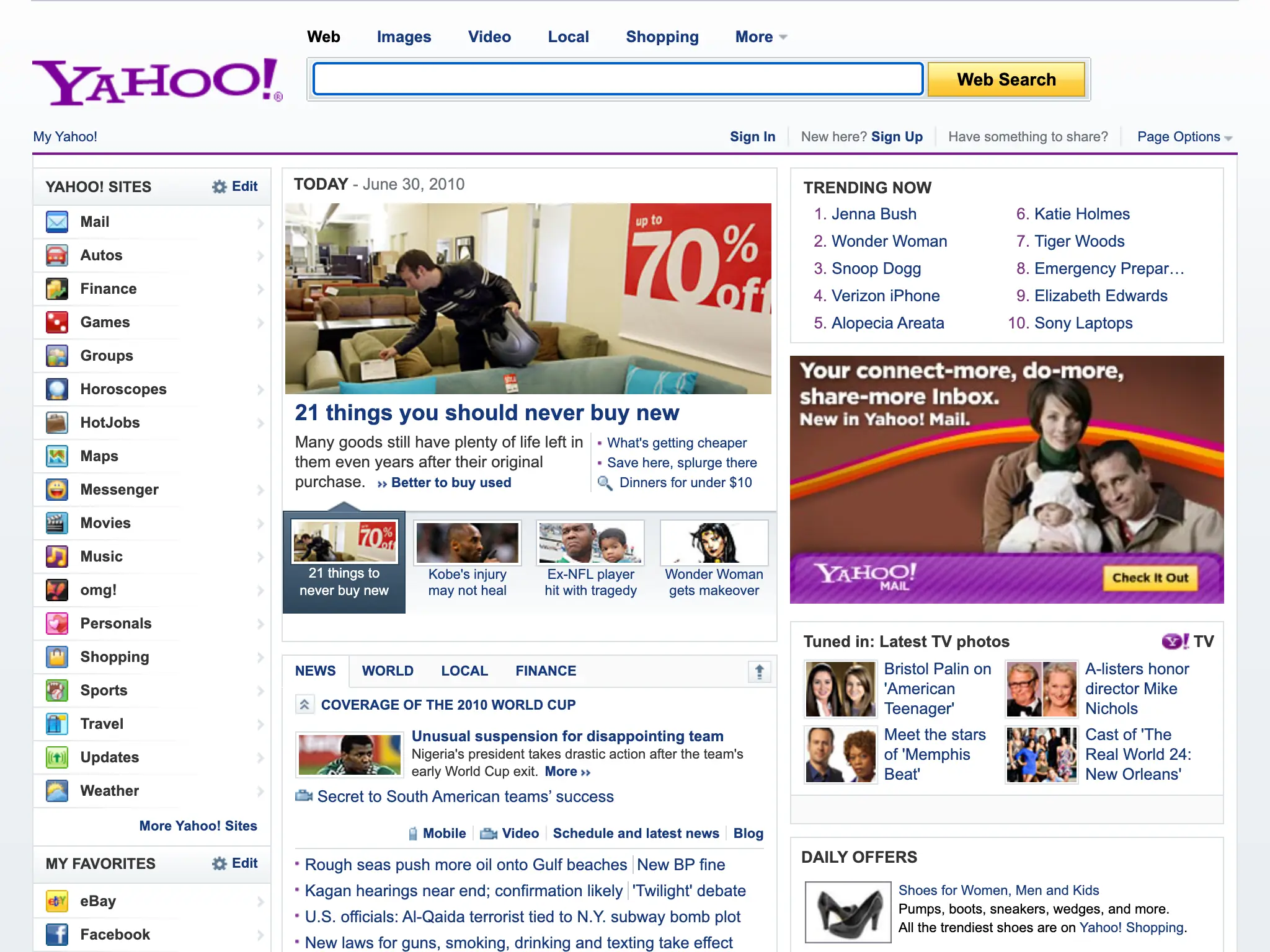 yahoo.com on 1
