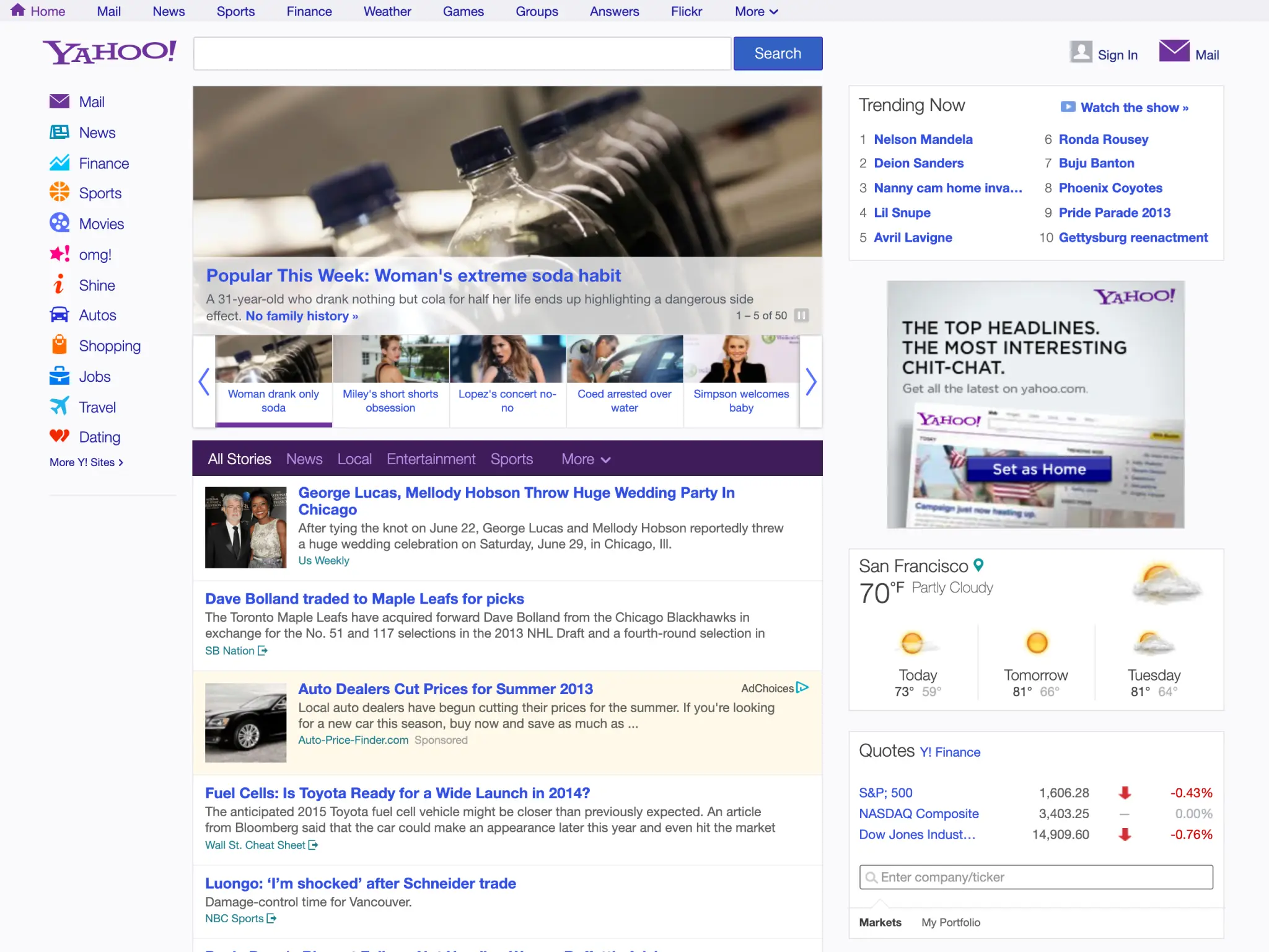yahoo.com on 1