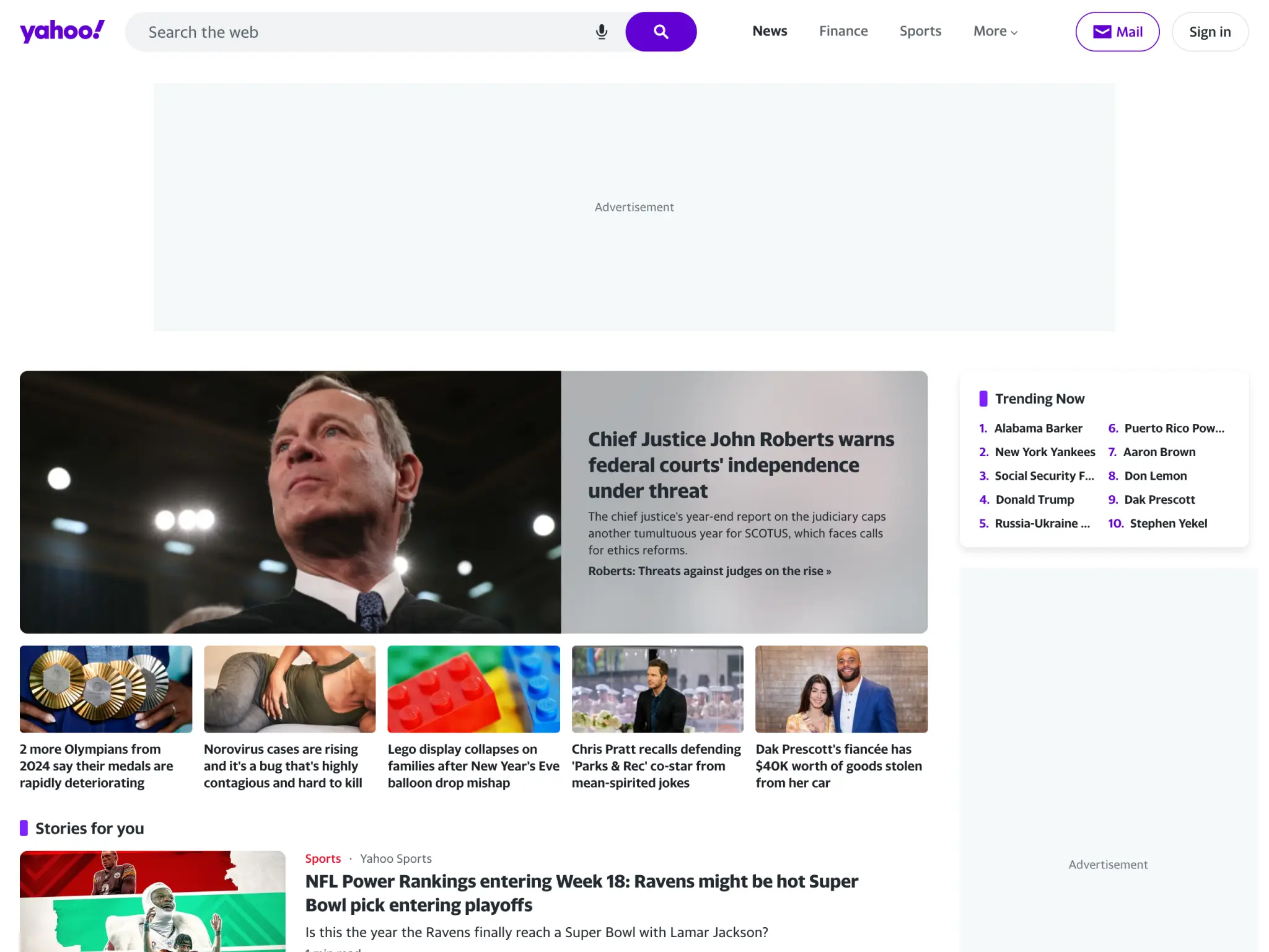 yahoo.com on 1